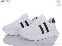 Кроссовки Ailaifa 2393 white-black піна