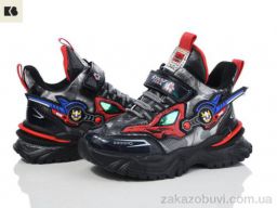 Кроссовки BIG 2117-A211B black-red