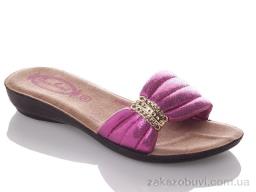 Шльопанці DeMur G809A-fuchsia