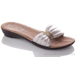 Шльопанці DeMur G809A-silver