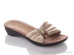 Шльопанці DeMur G809B-beige