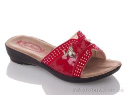 Шльопанці DeMur G810B-red