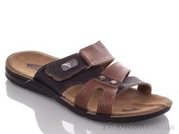 Шльопанці DeMur M6843 camel-black