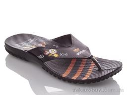 Шльопанці DeMur MA black-orange V