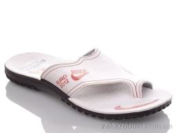 Шльопанці DeMur MN white-bordo P