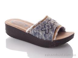 Шльопанці DeMur W305-blue