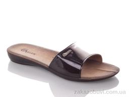 Шльопанці DeMur W7145-black