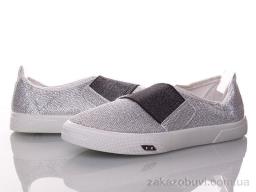 Сліпони DeMur 2850-1 резинка серебро