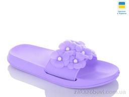 Шльопанці DeMur DS45-7 светло бузковый