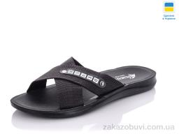 Шльопанці DeMur TRK new black