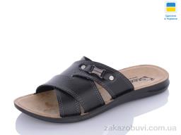 Шльопанці DeMur 6007 black