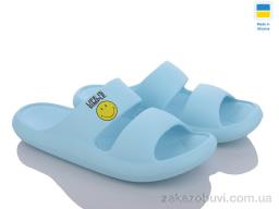 Шлепки DeMur DS69 св.бірюзовий