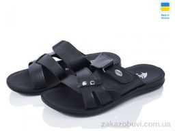 Шлепки DeMur 2024-042 чорний батал