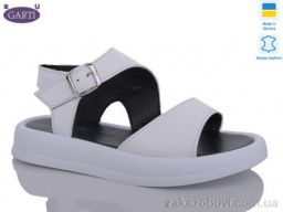 Босоножки Garti 0138 біла шкіра-old