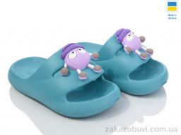 Шлепки Golden Lion 335 блакитний