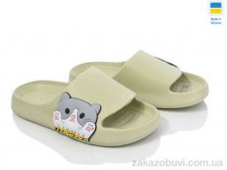 Шлепки Golden Lion 2350 оливка