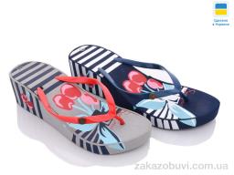 Шльопанці Inblue 6506-7 mix