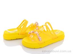 Шльопанці Lion D12 жовтий