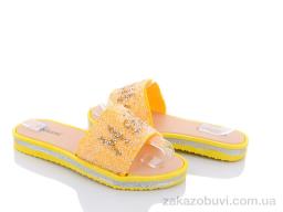 Шльопанці Lion A7 жовтий
