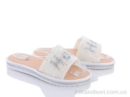 Шльопанці Lion A7 білий