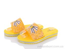 Шльопанці Lion A2 жовтий