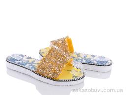 Шльопанці Lion A8 жовтий
