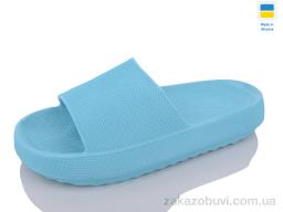 Шлепки M&L  Alex13 AML100 бірюза