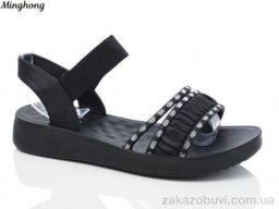 Босоножки Minghong 7720-38 black масажка