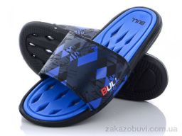 Шлепки Obuvok R021 (w43) blue-black (08841)