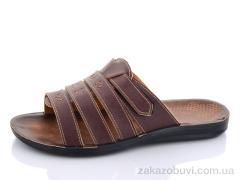 Шльопанці Oscar 10307 brown