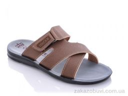 Шлепки Oscar 43 змея бежевый