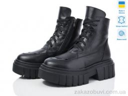 Ботинки Prime-Opt Sofi Stails SS-АСТРА 027 чорна шкіра