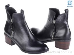 Ботинки Prime-Opt Prime N-120-01 чорна шкіра