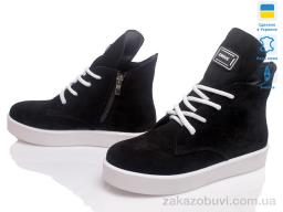 Ботинки Prime-Opt Paradize 5015-193 чорний замш-d