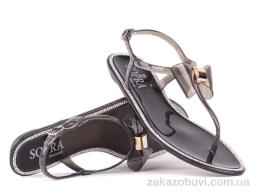 Босоніжки Prime-Opt Prime 143793 бронзовий