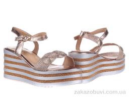 Босоніжки Prime-Opt Prime 150938 золотий