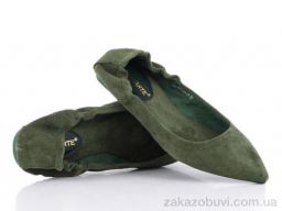 Балетки Prime-Opt Prime 6Y7189-36 GREEN ZAMSHA