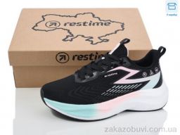 Кроссовки Restime AWL25445 black-white