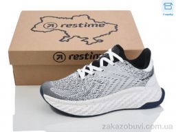 Кроссовки Restime CWL25516 grey-black