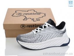 Кроссовки Restime CML25516 white-grey