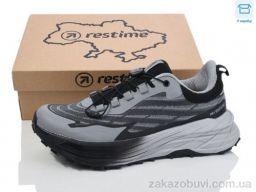 Кроссовки Restime CML25521 black-grey