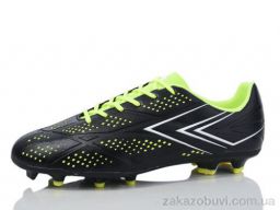 Футбольная обувь Restime DIMB25627-2 black-white-lemon