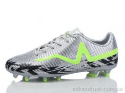 Футбольная обувь Restime DIWB25658-2 silver-black
