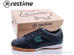 Футбольне взуття Restime DWB19703 black-cyan