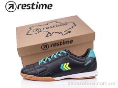 Футбольне взуття Restime DWB19888 black-cyan-lime