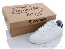 Кроссовки Restime PWB23558 white-navy