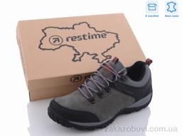 Кроссовки Restime PMB23603 grey_black