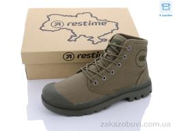 Кеди Restime HMB23444 oliva