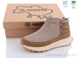 Ботинки Restime TWZ23235 beige