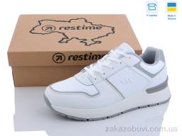 Кроссовки Restime AMO23304 white